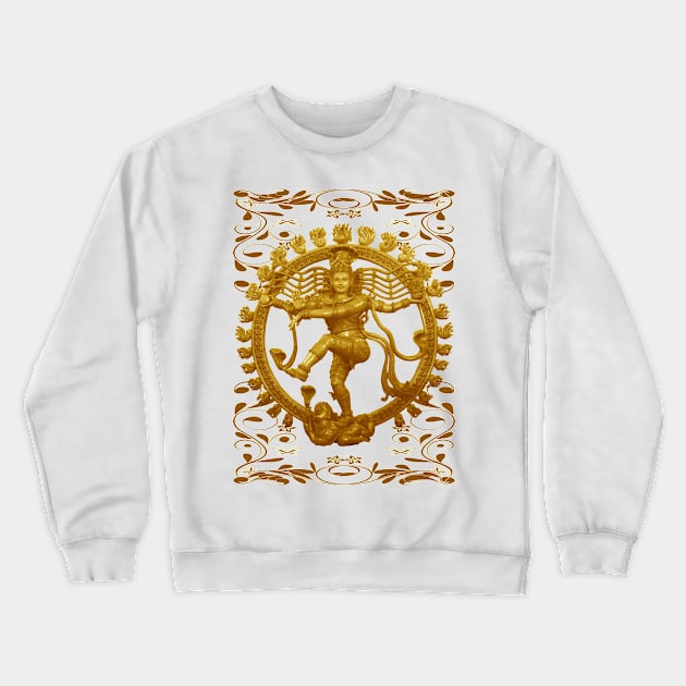 Shiva Dance Crewneck Sweatshirt by svahha